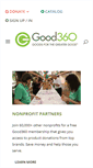 Mobile Screenshot of good360.org